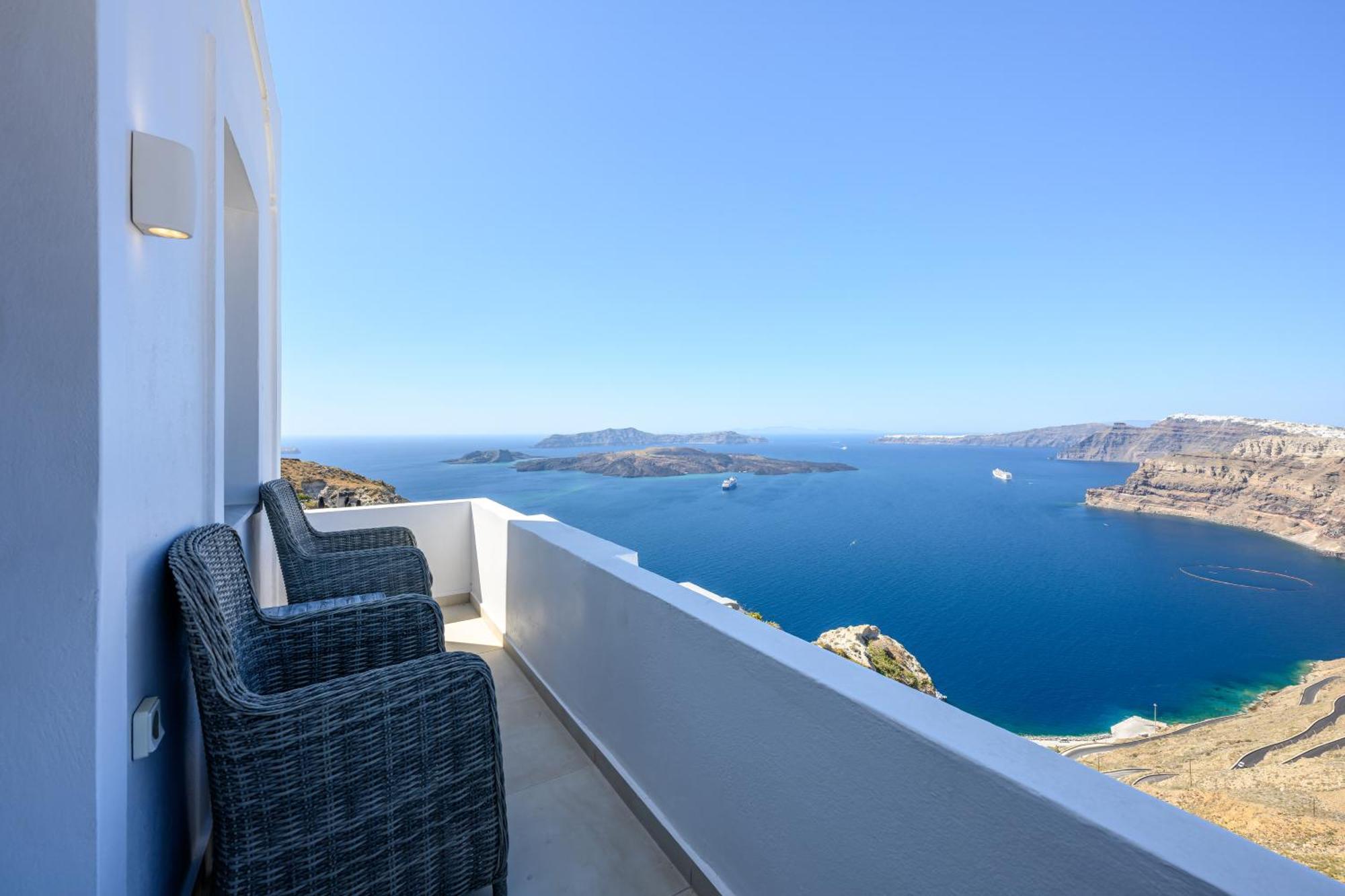 Ferienwohnung Spectacular View Caldera St V Megalochori  Exterior foto