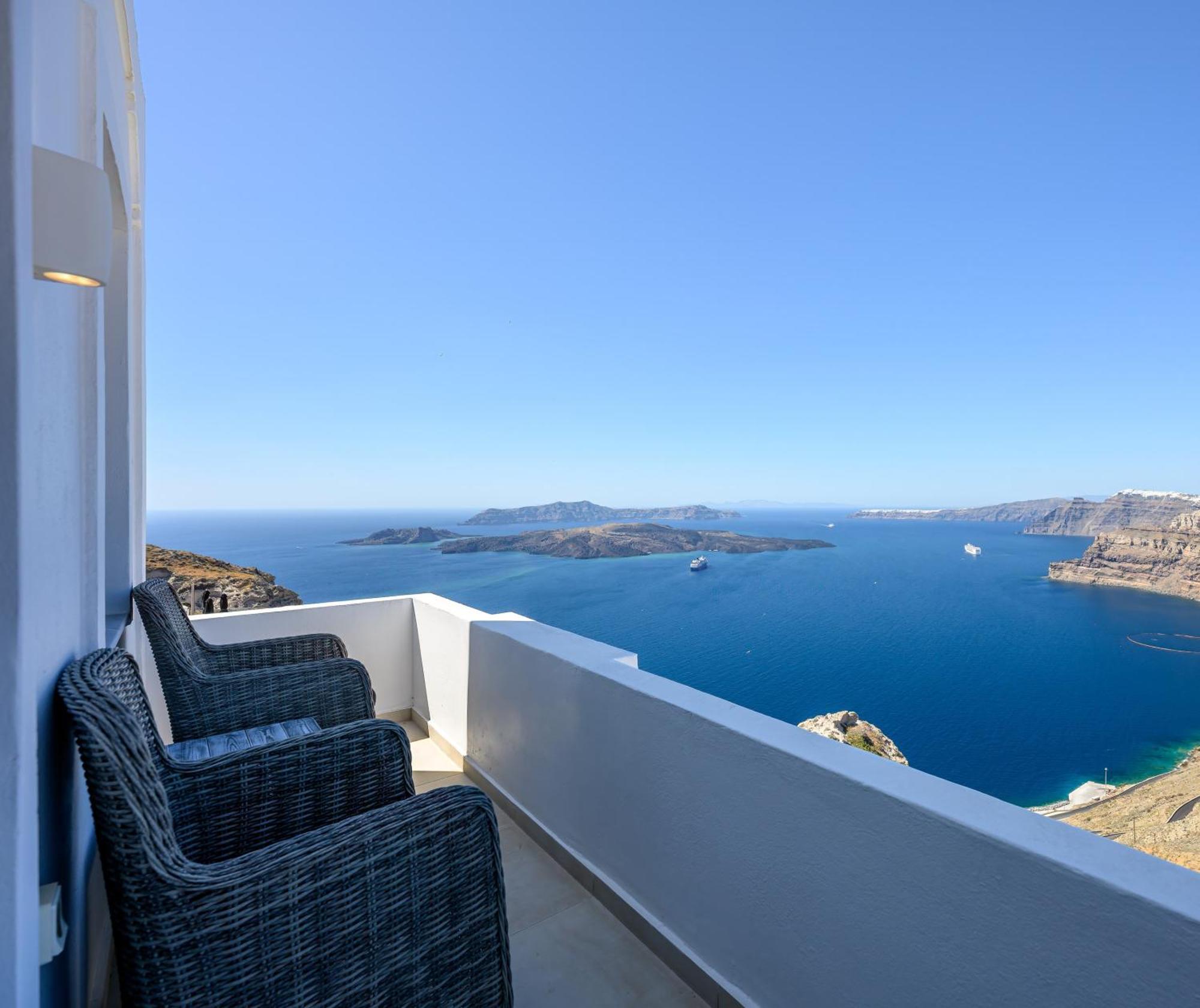 Ferienwohnung Spectacular View Caldera St V Megalochori  Exterior foto